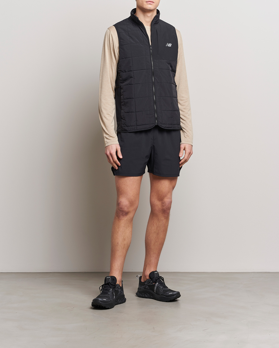 Uomini | Giacche | New Balance Running | Athletics Heat Layer Run Vest Black