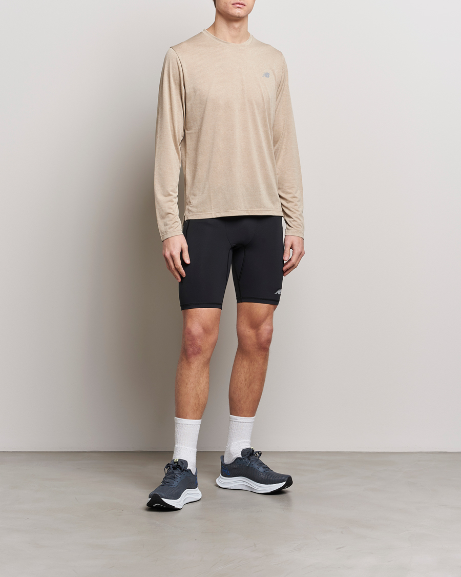 Uomini | Pantaloncini | New Balance Running | Athletics Run Half Tight Black