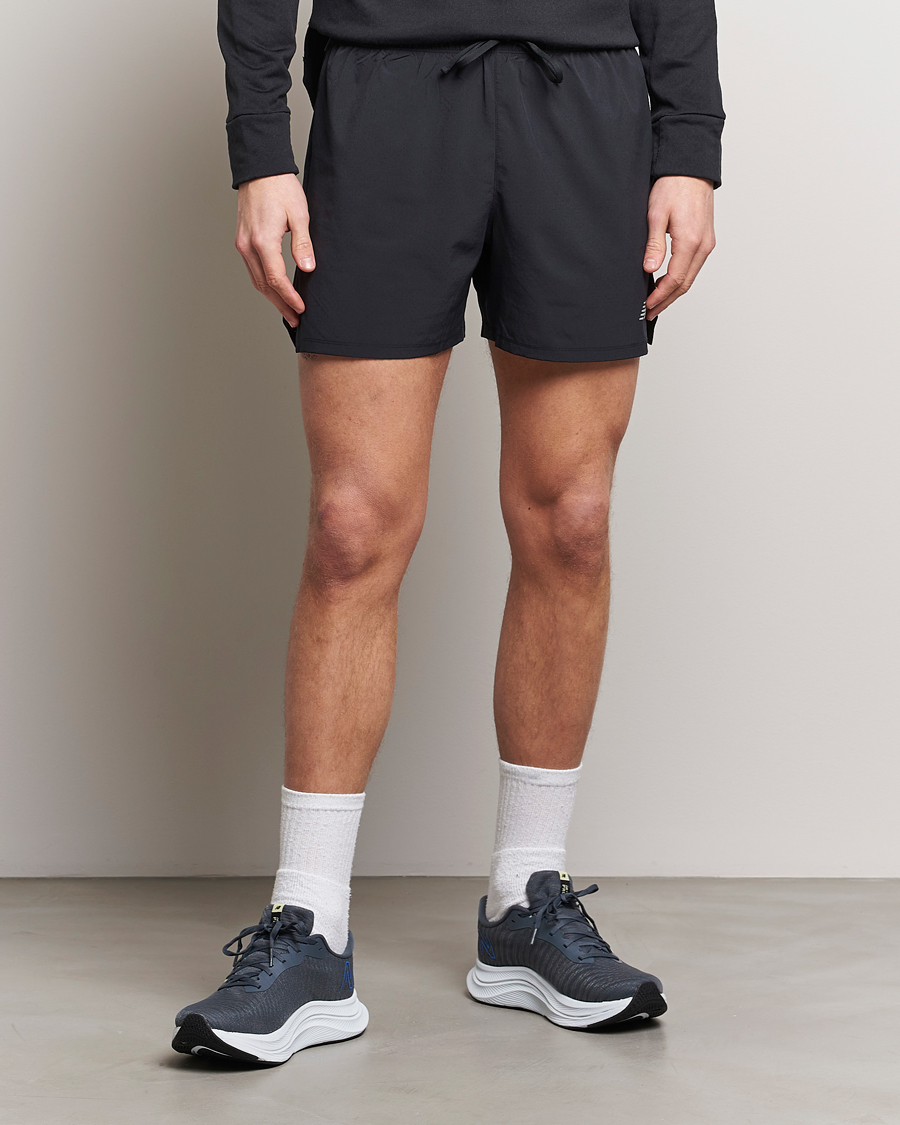 Uomini | Pantaloncini | New Balance Running | Athletics 5 RC Shorts Black