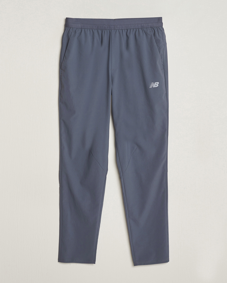 Uomini | Pantaloni | New Balance Running | Stretch Woven Pants Graphite