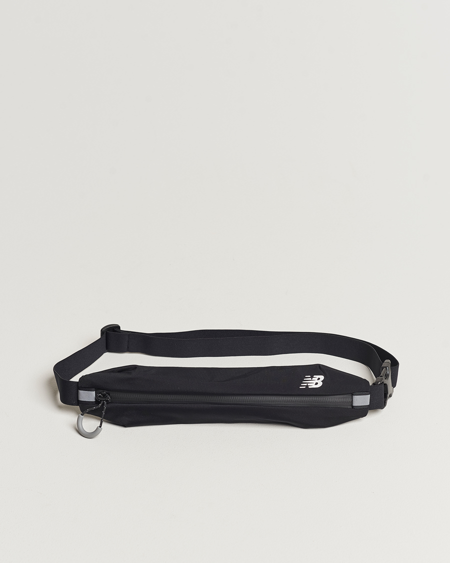 Uomini | New Balance Running Running Stretch Belt Black | New Balance Running | Running Stretch Belt Black