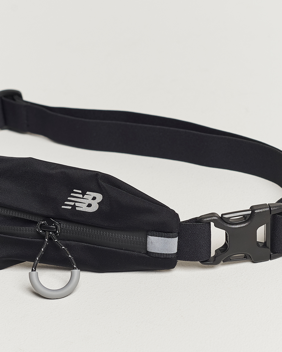 Uomini | New Balance Running Running Stretch Belt Black | New Balance Running | Running Stretch Belt Black