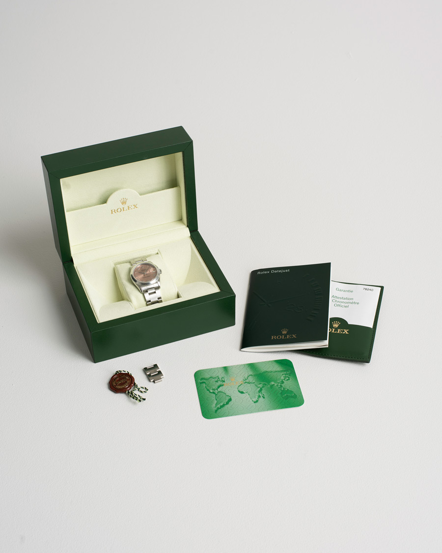 Uomini | Rolex Pre-Owned Datejust Lady Oyster 78240 Silver | Rolex Pre-Owned | Datejust Lady Oyster 78240 Silver
