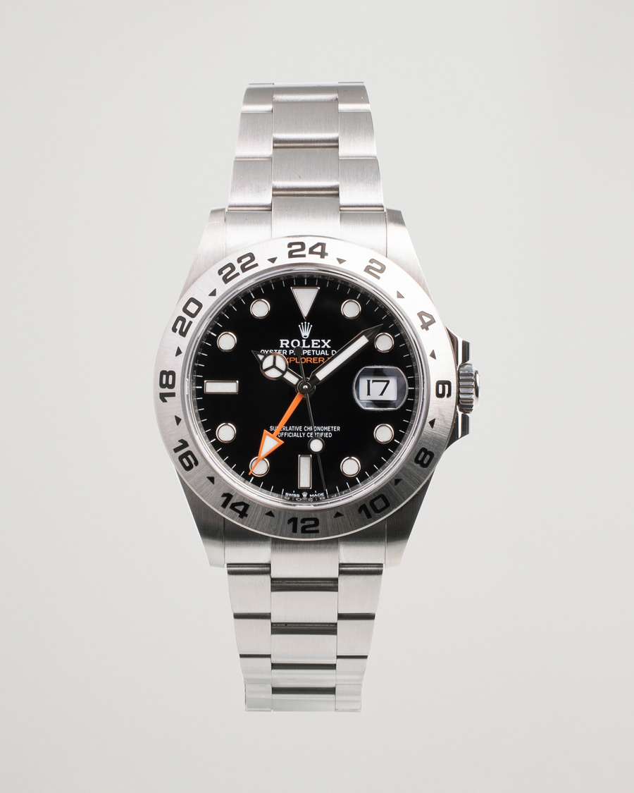 Uomini | Rolex Pre-Owned Explorer II 226570 Silver | Rolex Pre-Owned | Explorer II 226570 Silver