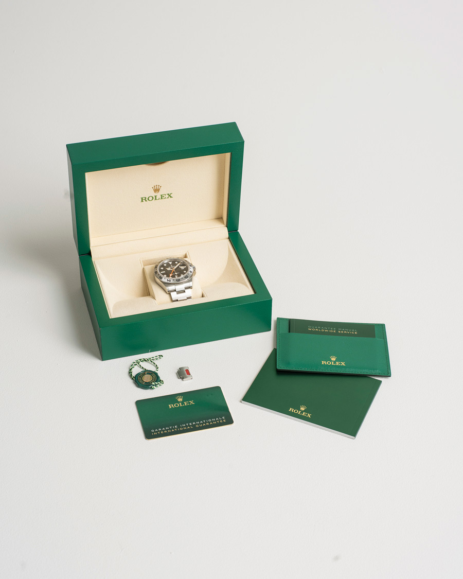 Uomini | Rolex Pre-Owned Explorer II 226570 Silver | Rolex Pre-Owned | Explorer II 226570 Silver