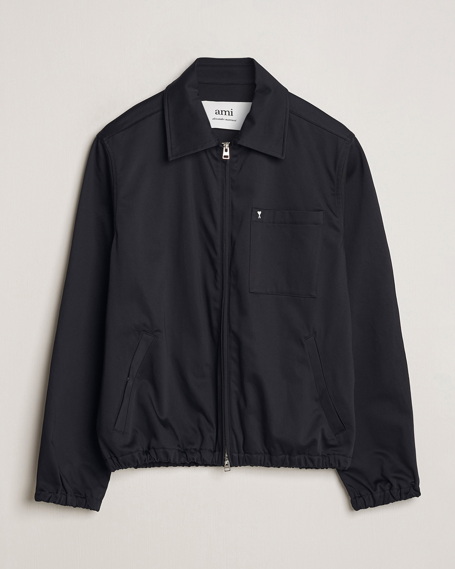Uomini | Giacche | AMI | Zipped Jacket Black