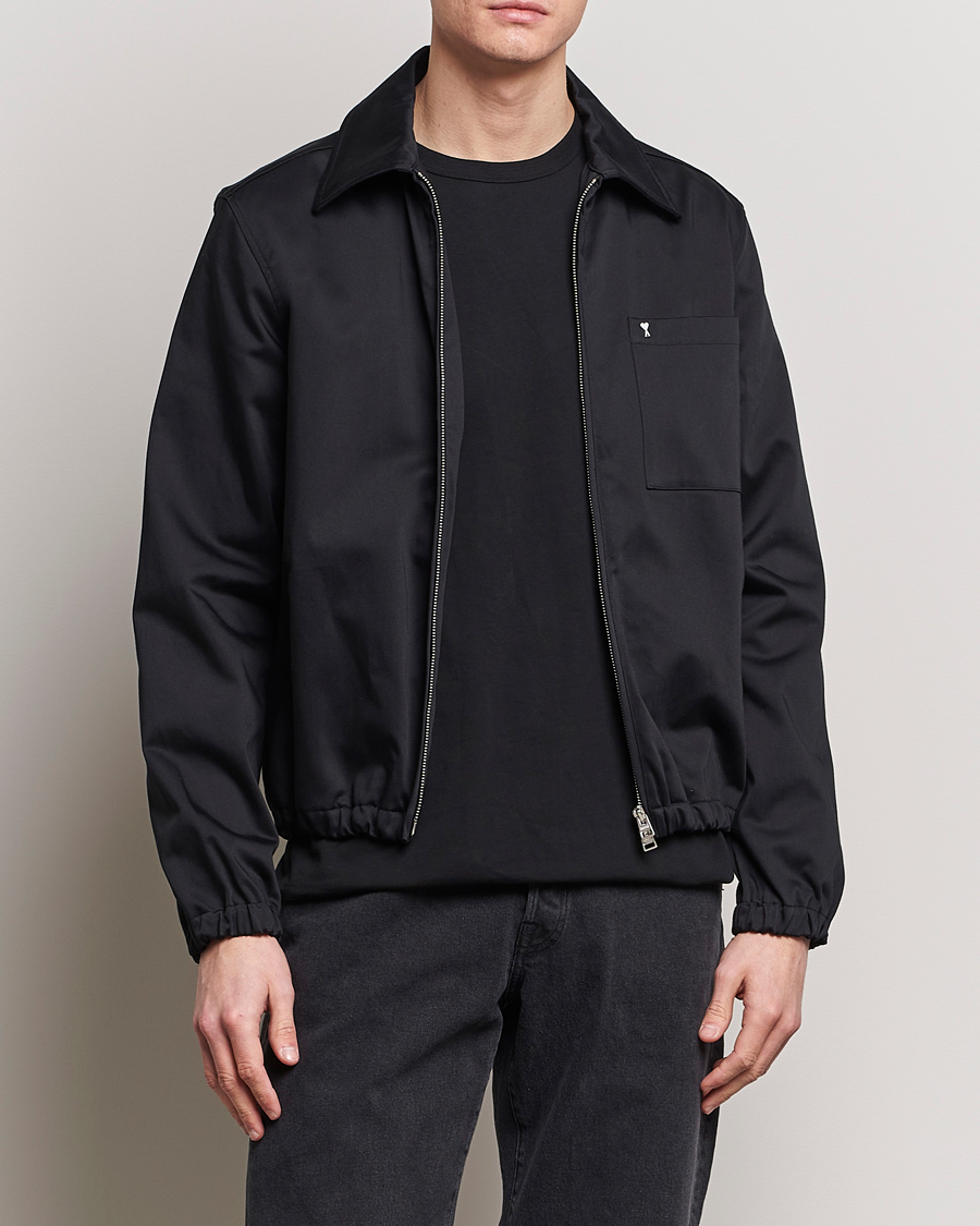 Uomini | Giacche | AMI | Zipped Jacket Black