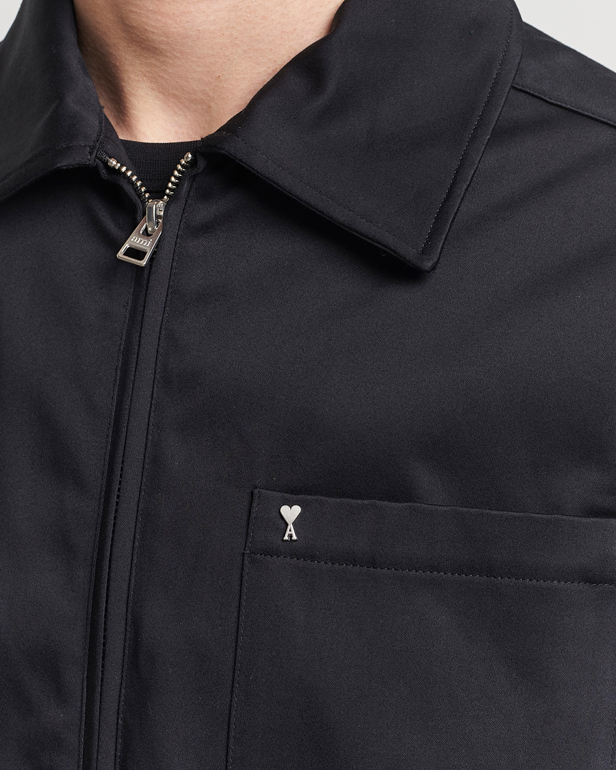 Uomini | Giacche | AMI | Zipped Jacket Black