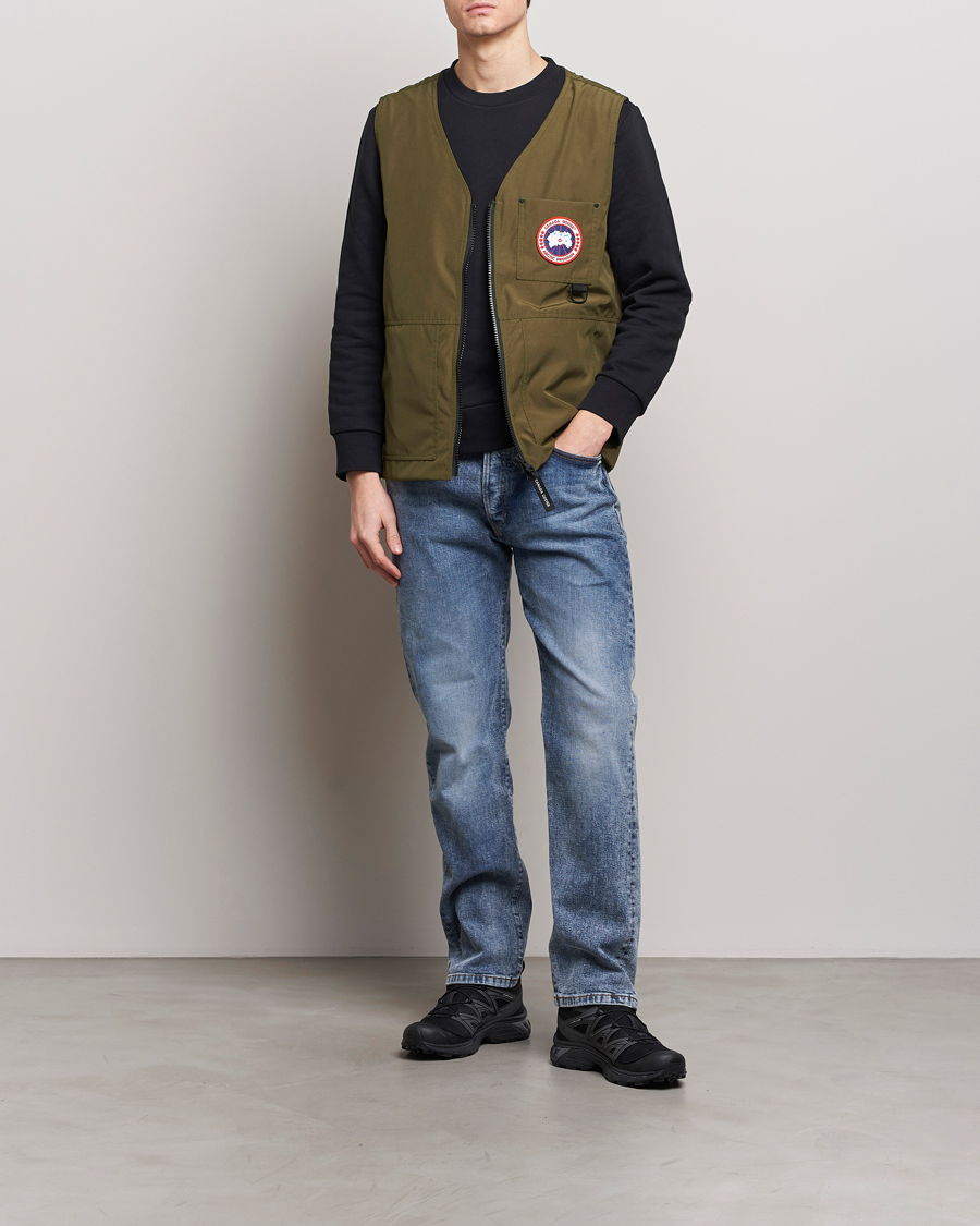 Uomini | Giacche | Canada Goose | Canmore Vest Military Green