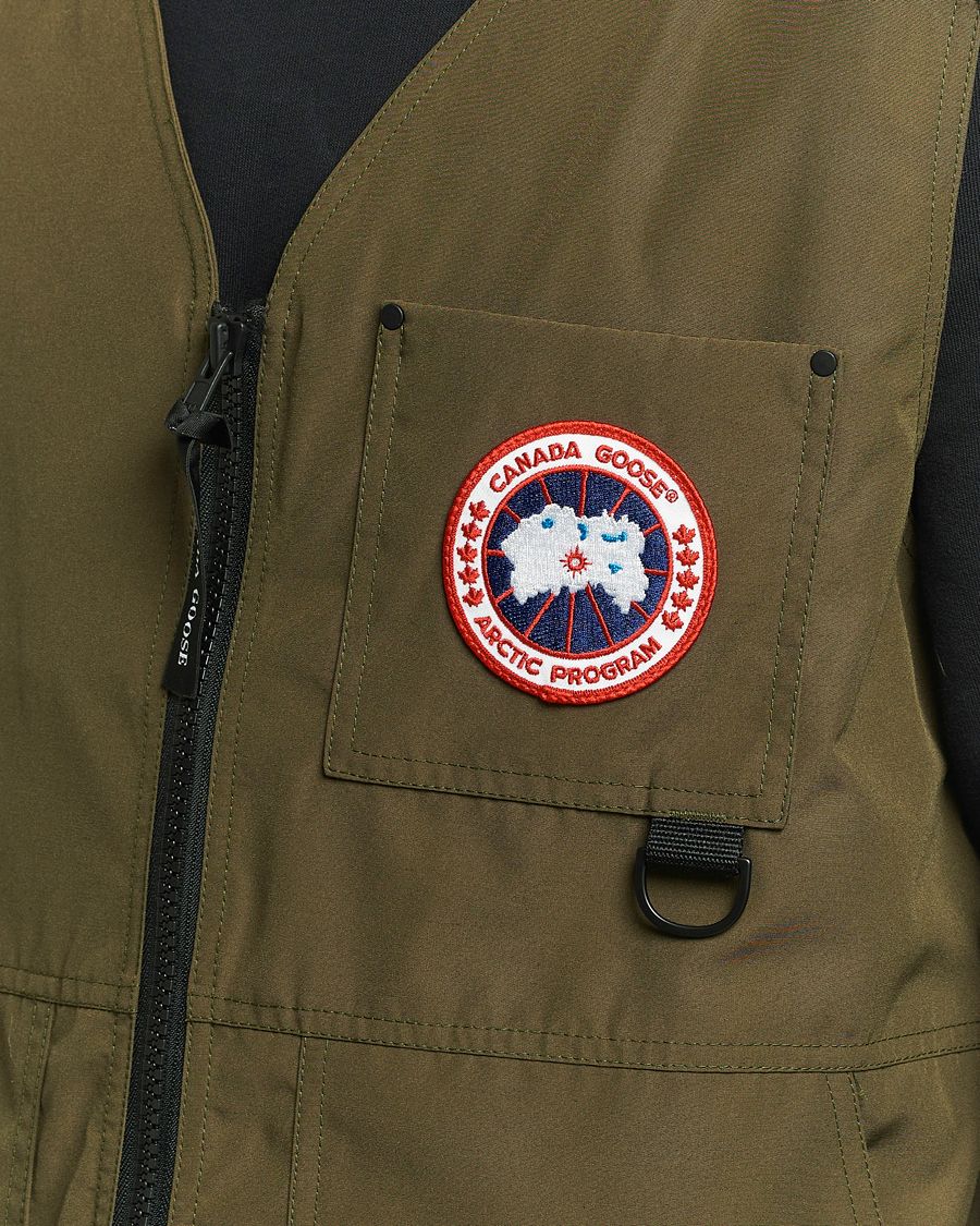 Uomini | Giacche | Canada Goose | Canmore Vest Military Green