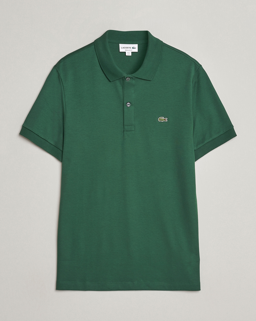 Uomini | Polo | Lacoste | Pima Interlock Piké Green
