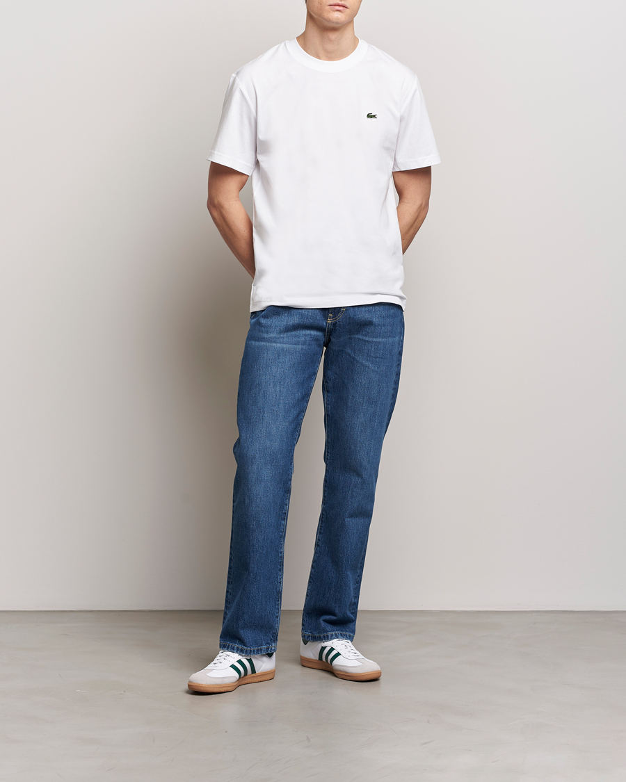 Uomini | T-shirt | Lacoste | Crew Neck T-Shirt White
