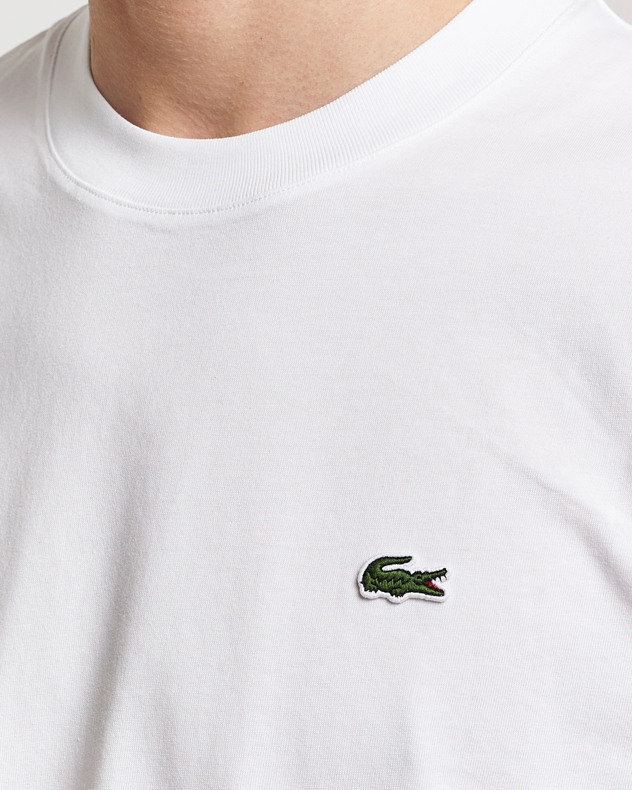 Uomini | T-shirt | Lacoste | Crew Neck T-Shirt White