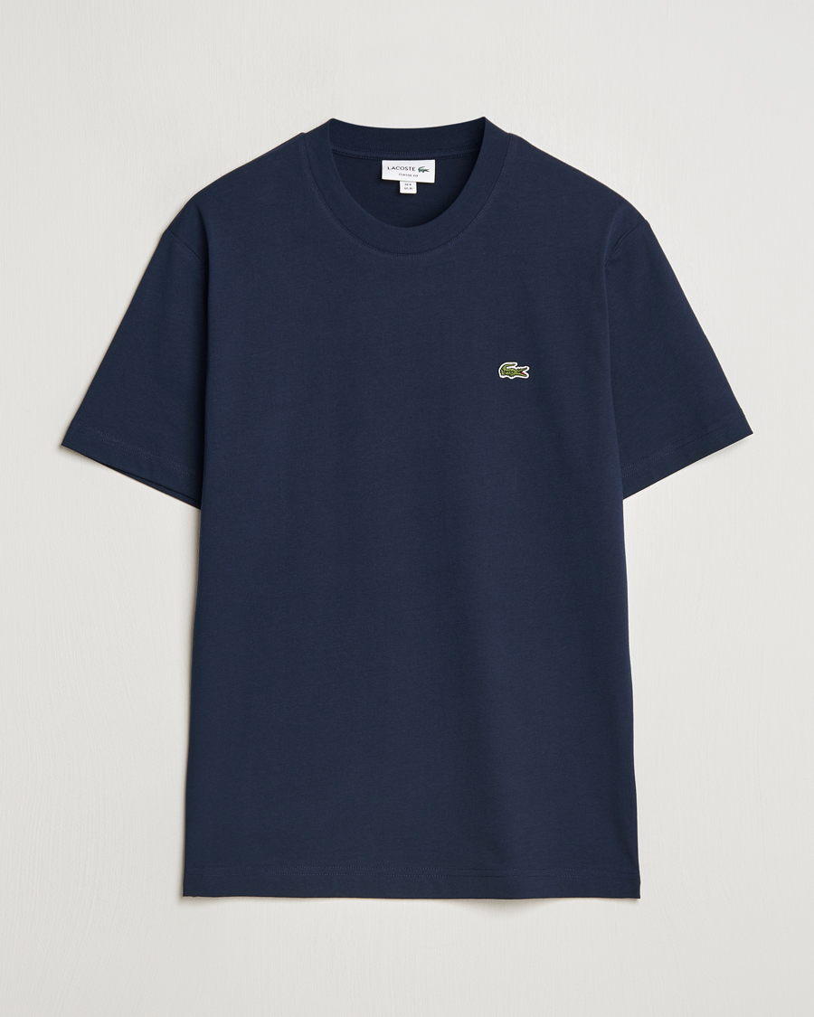 Uomini | T-shirt | Lacoste | Crew Neck T-Shirt Navy Blue