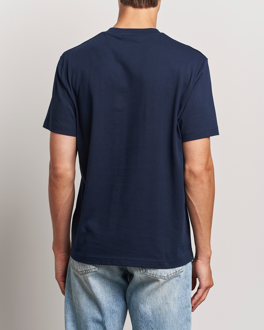 Uomini | T-shirt | Lacoste | Crew Neck T-Shirt Navy Blue