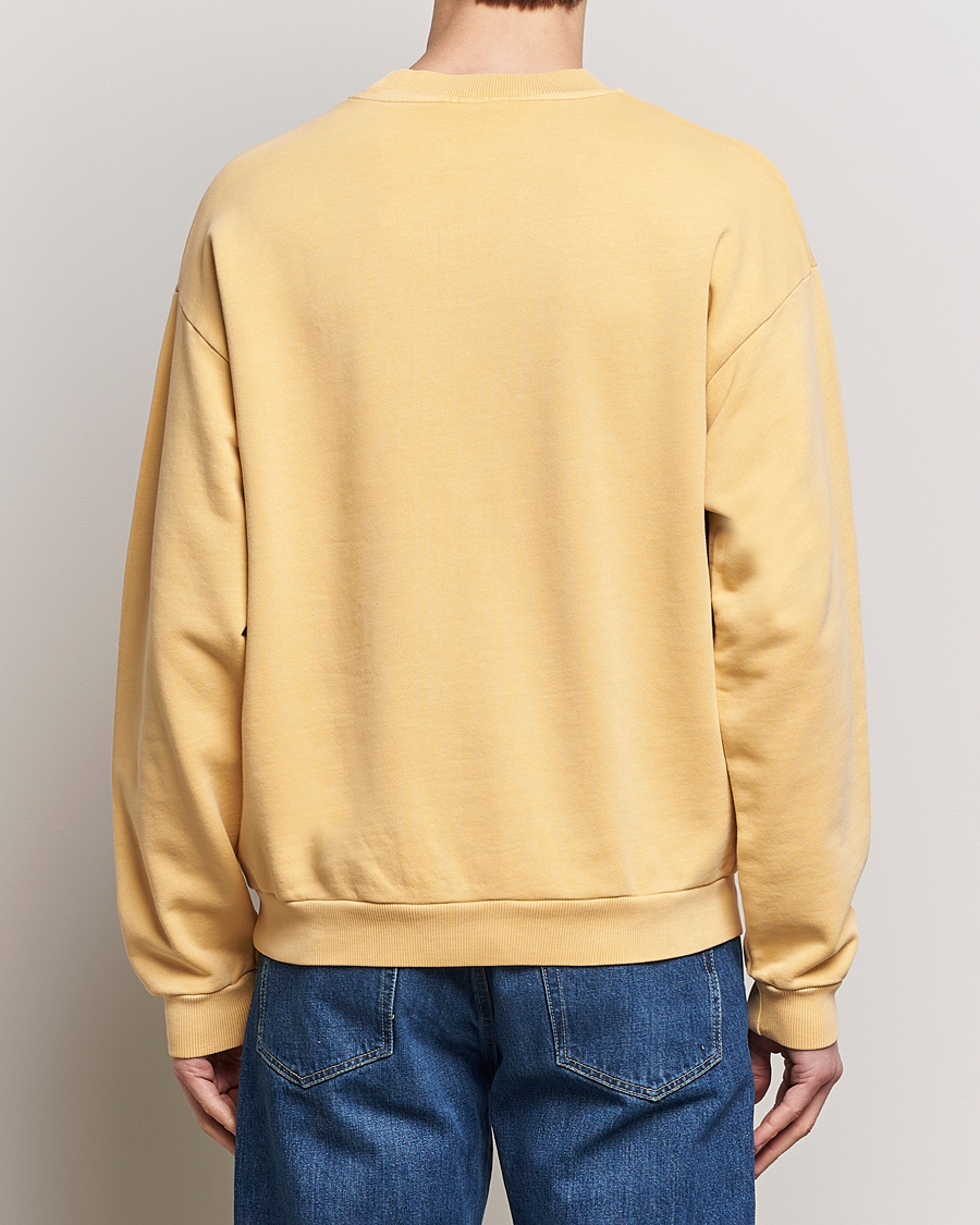 Uomini | Maglieria | Lacoste | Natural Dyed Crew Neck Sweatshirt Golden Haze