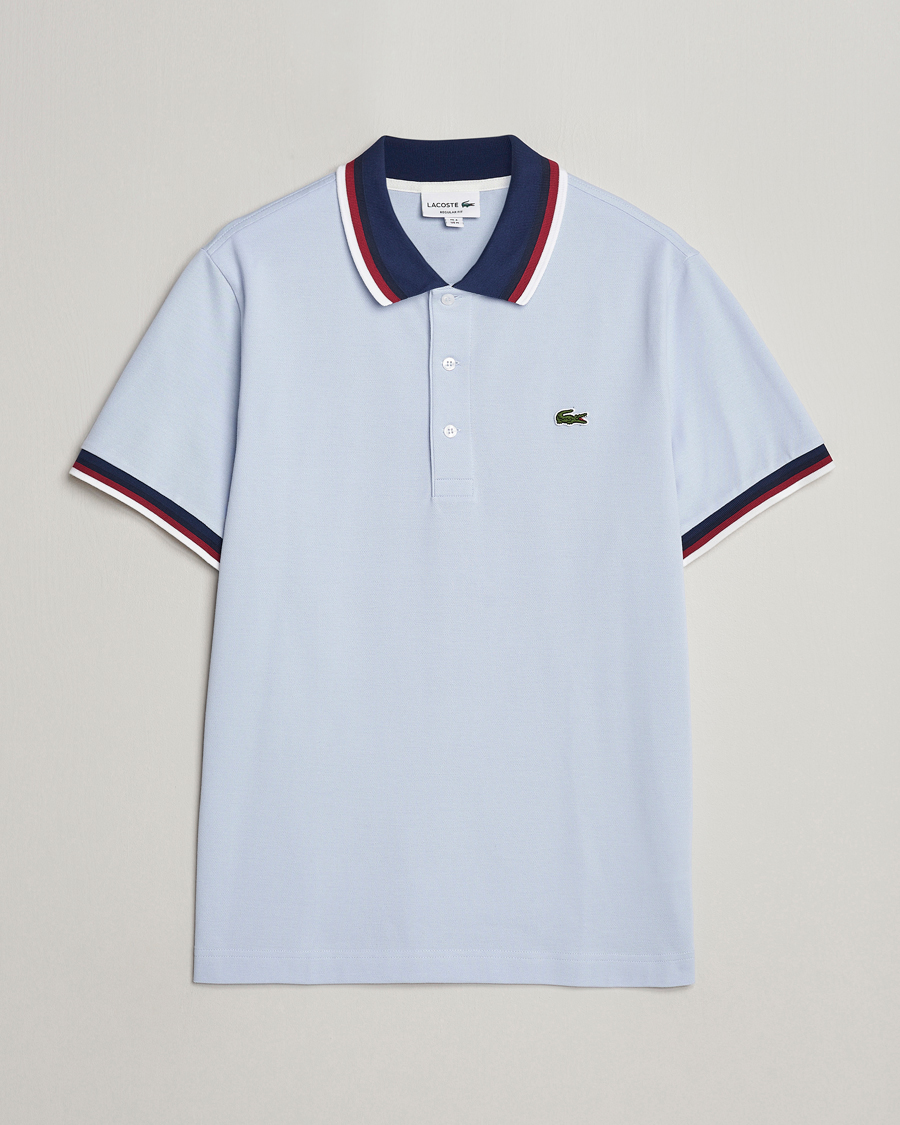 Uomini | Polo | Lacoste | Regular Fit Tipped Polo Phoenix Blue