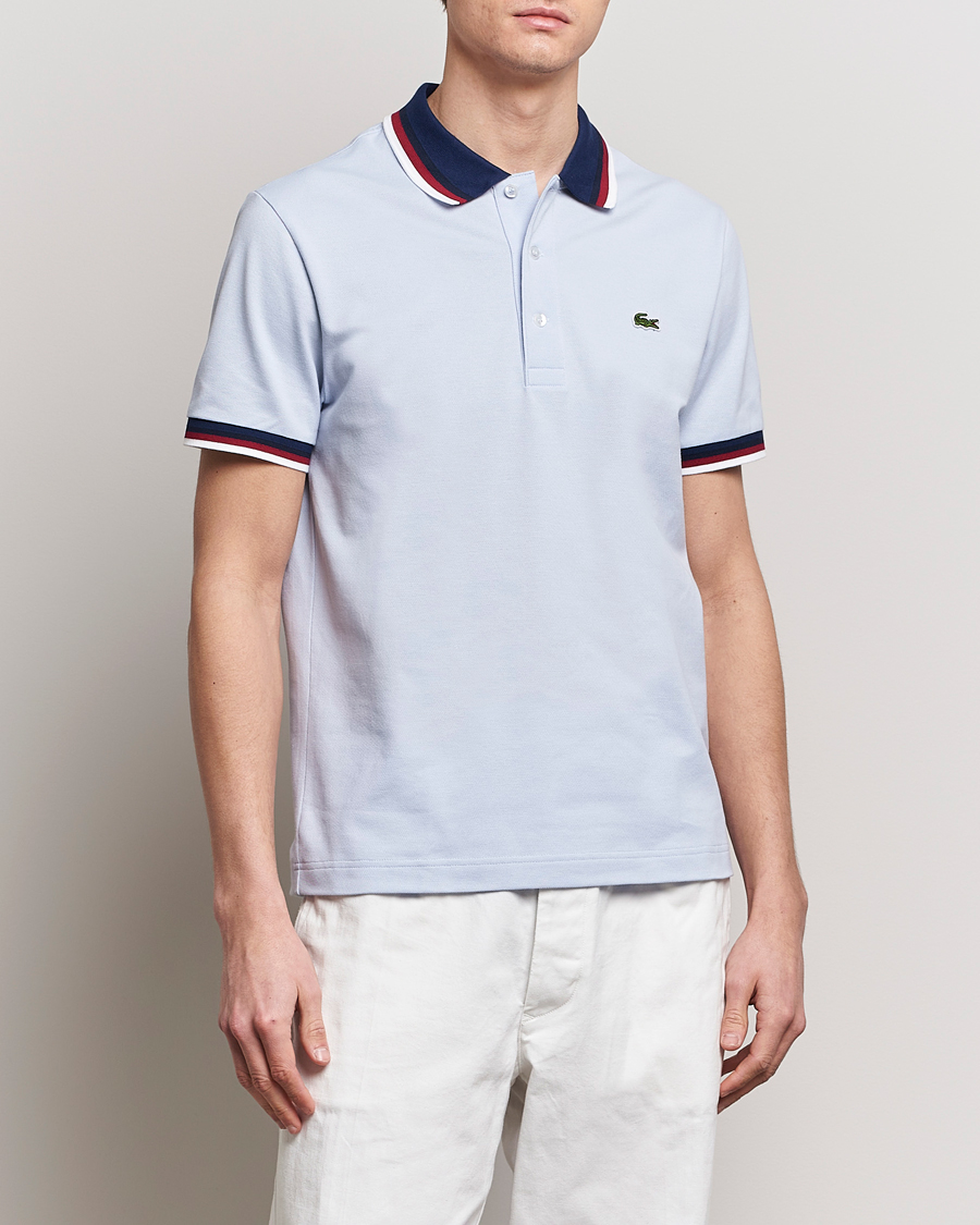 Uomini | Polo | Lacoste | Regular Fit Tipped Polo Phoenix Blue