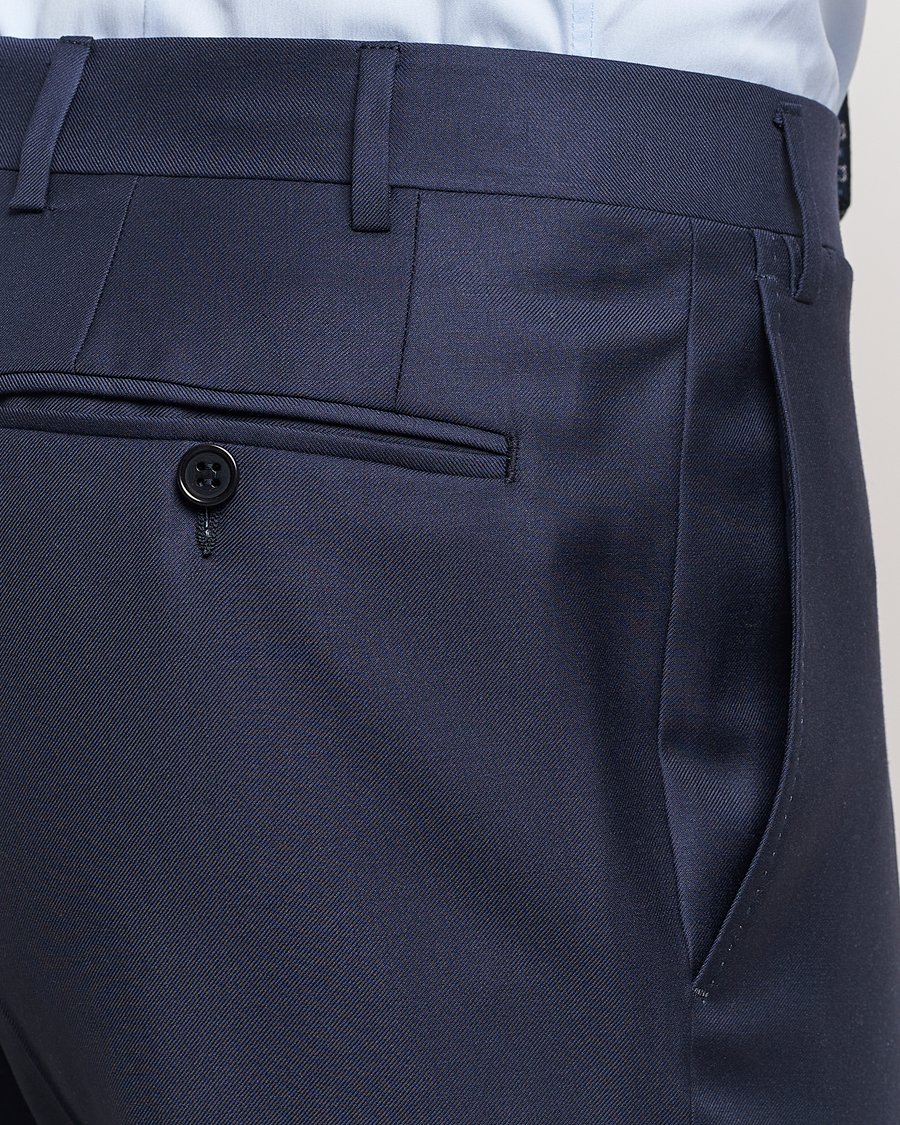 Uomini | Abiti | Canali | Capri Super 130s Wool Suit Navy