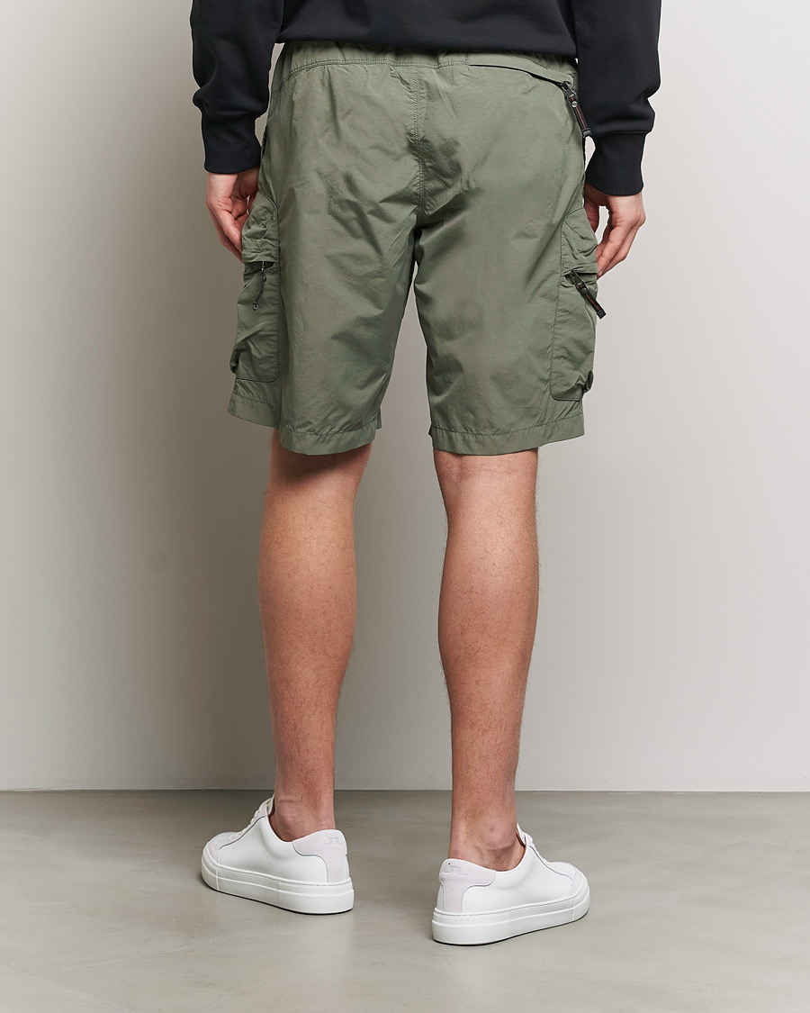 Uomini | Pantaloncini | Parajumpers | Walton Vintage Nylon Shorts Thyme Green