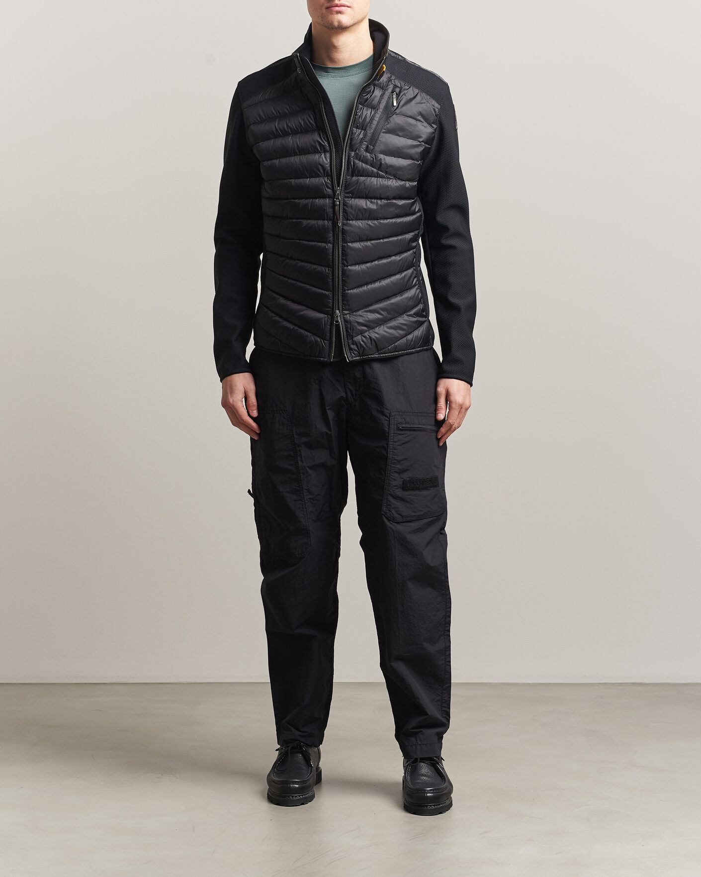 Uomini | Giacche | Parajumpers | Jayden Mesh Hybrid Jacket Black