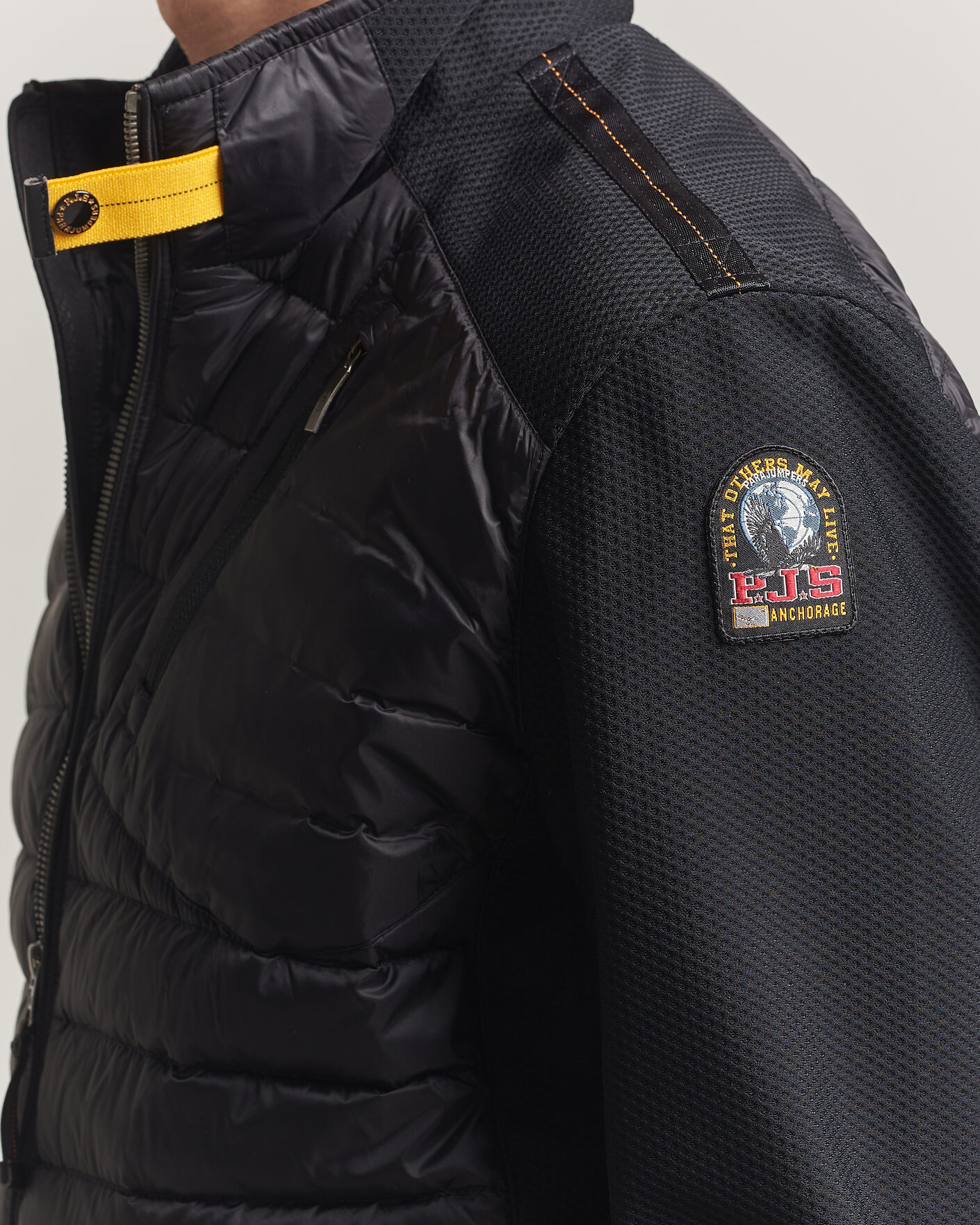 Uomini | Giacche | Parajumpers | Jayden Mesh Hybrid Jacket Black