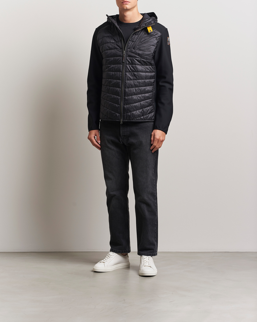 Uomini | Giacche | Parajumpers | Nolan Mesh Hooded Hybrid Black