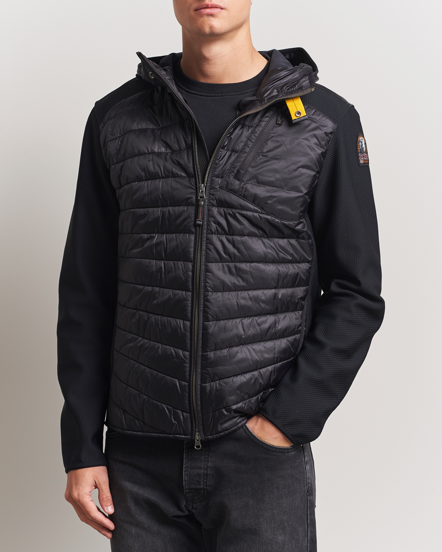 Uomini | Giacche | Parajumpers | Nolan Mesh Hooded Hybrid Black