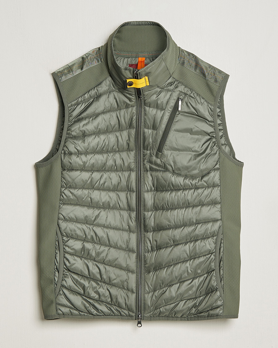 Uomini | Giacche | Parajumpers | Zavier Hybrid Vest Thyme Green