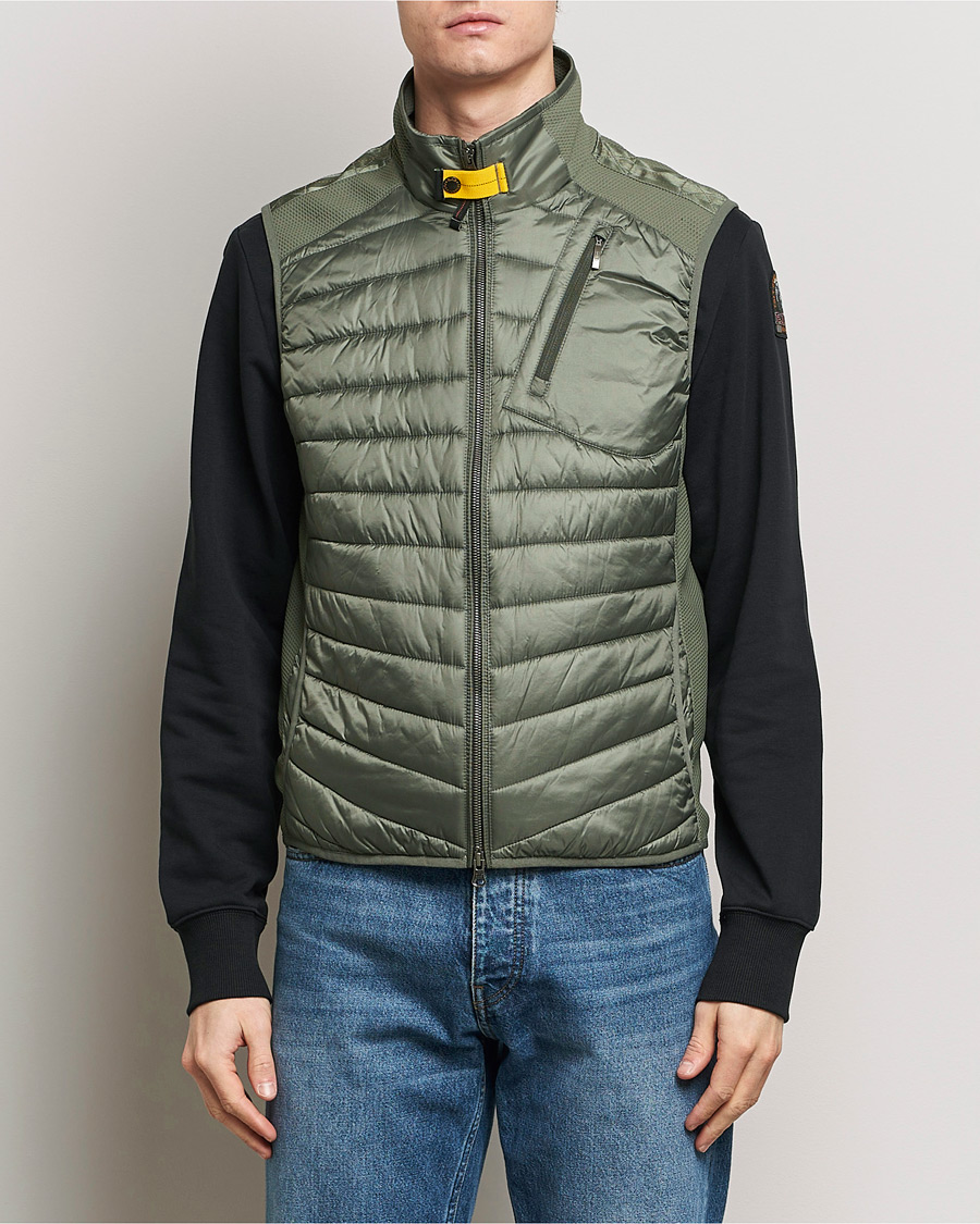 Uomini | Giacche | Parajumpers | Zavier Hybrid Vest Thyme Green