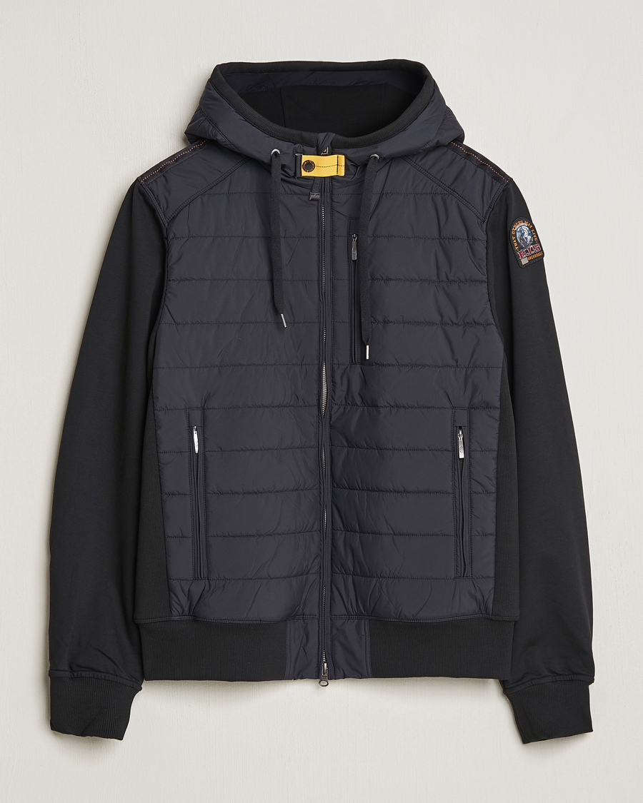 Uomini | Giacche | Parajumpers | Ivor Hybrid Hooded Jacket Black
