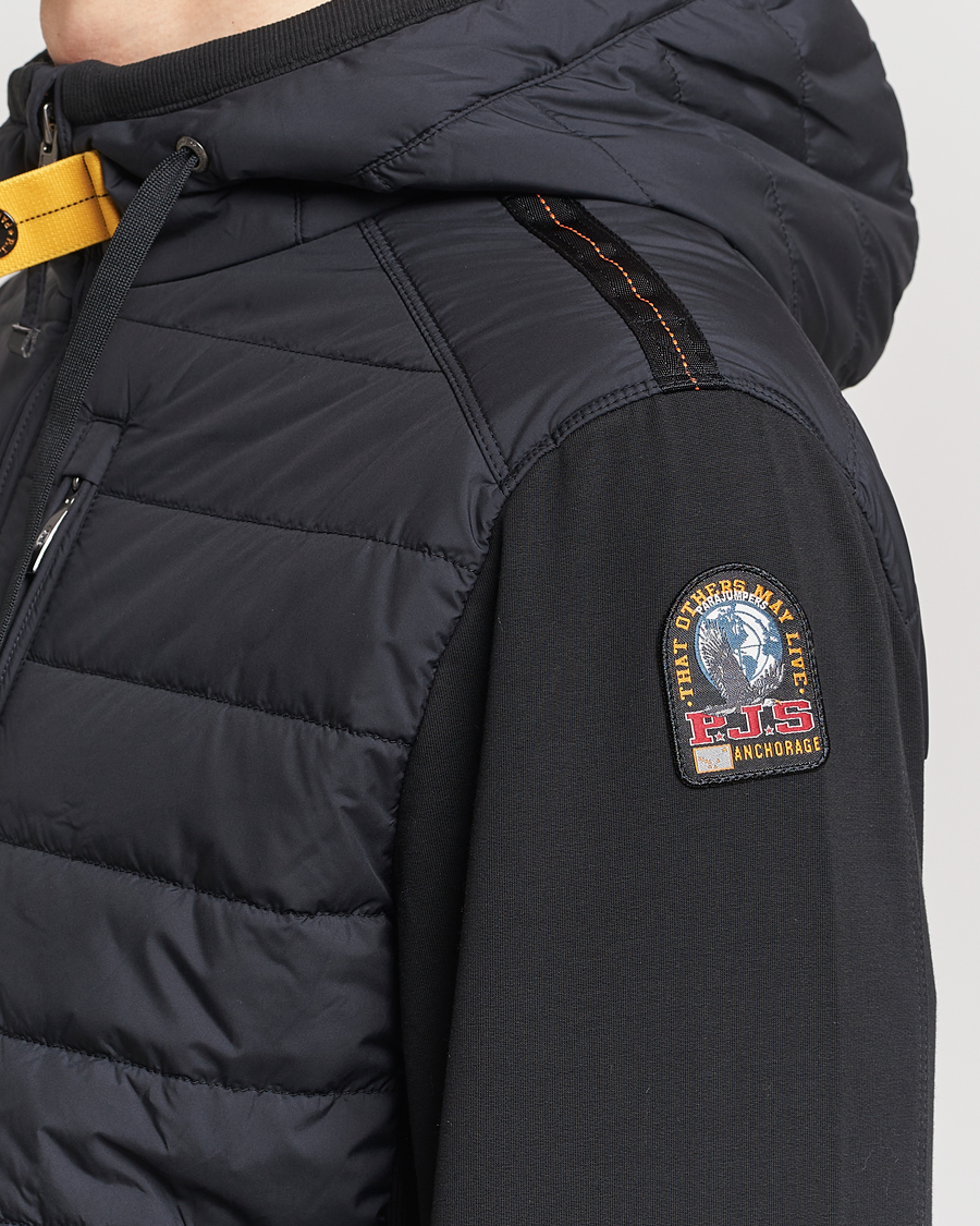 Uomini | Giacche | Parajumpers | Ivor Hybrid Hooded Jacket Black