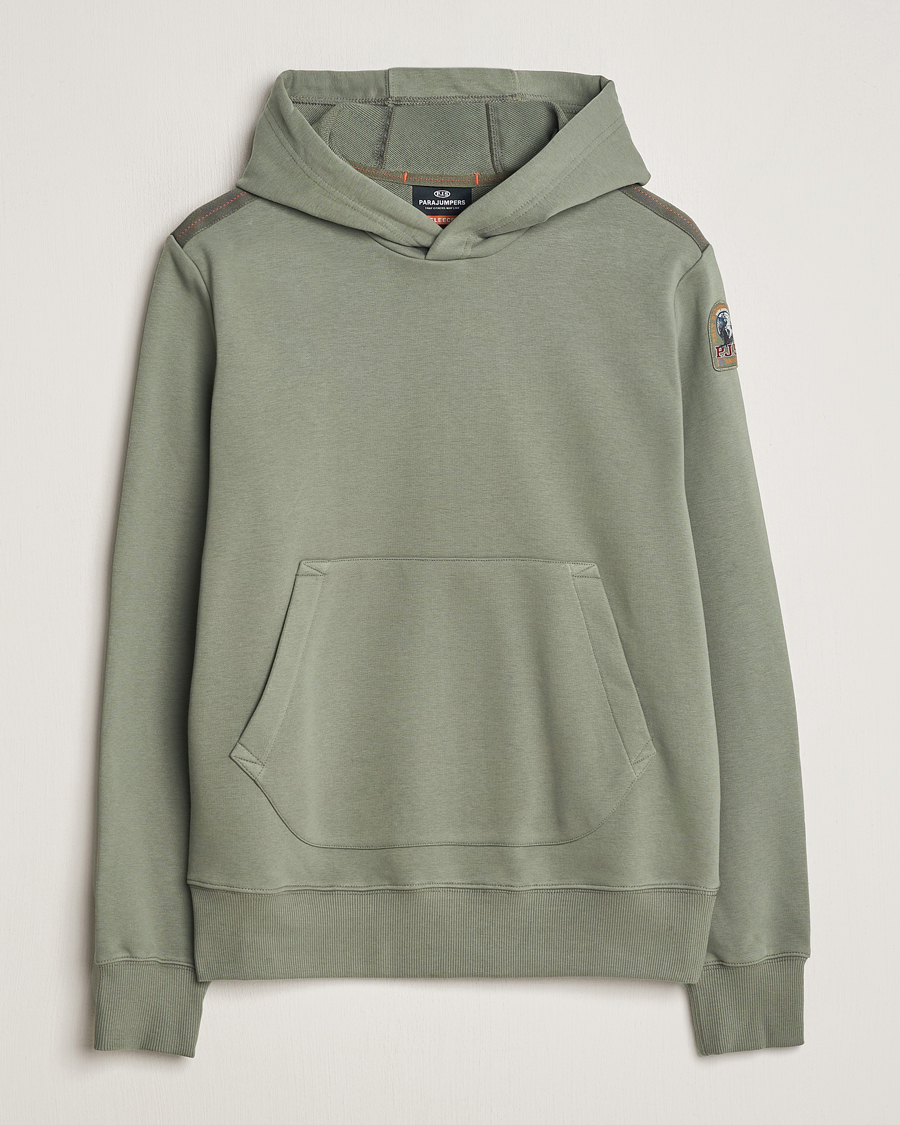 Uomini | Maglieria | Parajumpers | Everest Super Easy Hoodie Thyme Green