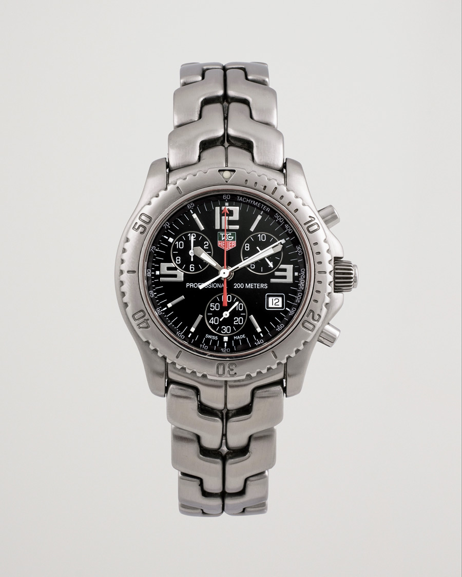 Uomini | Tag Heuer Pre-Owned Link Quartz CT1111 Silver | Tag Heuer Pre-Owned | Link Quartz CT1111 Silver