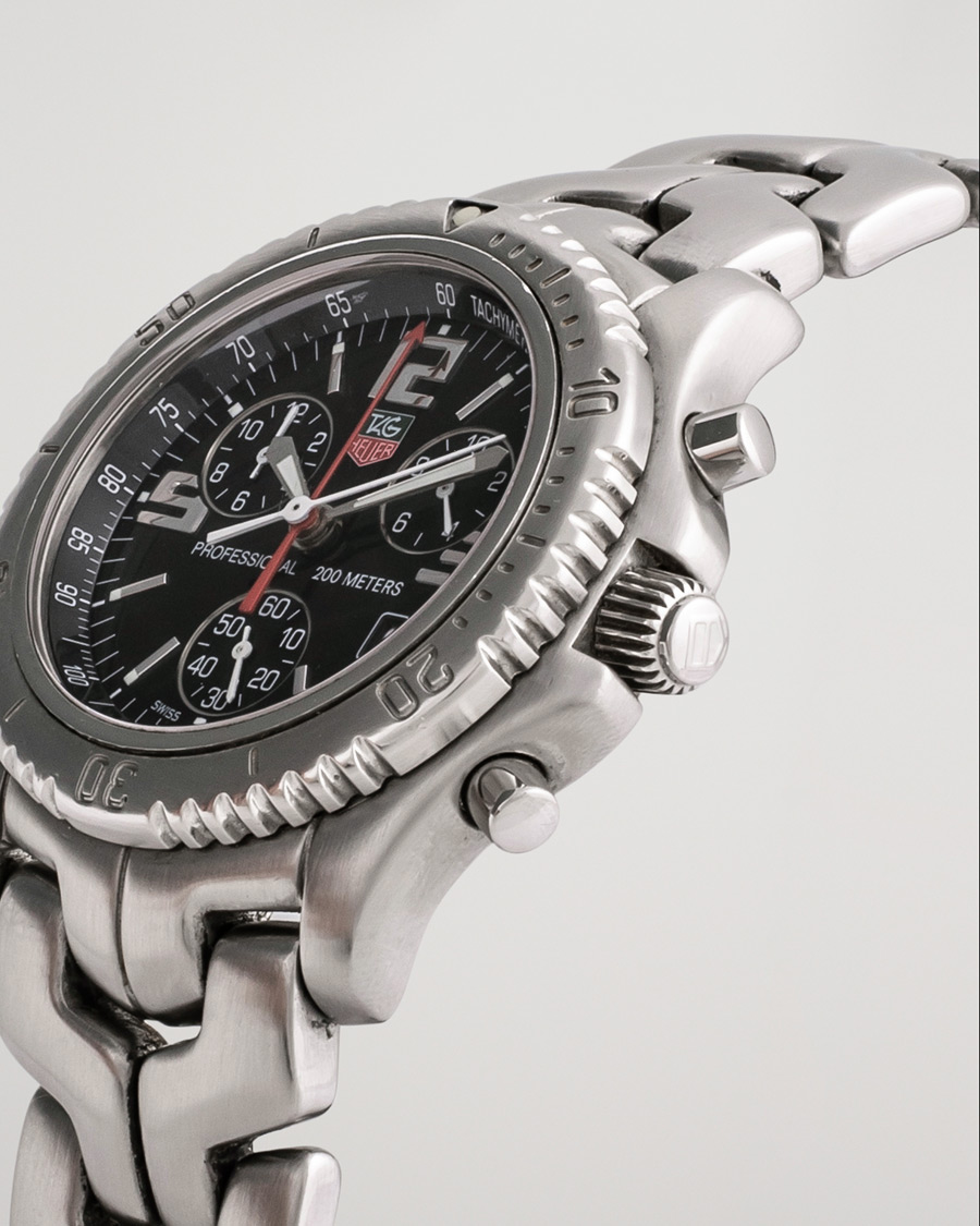 Uomini | Tag Heuer Pre-Owned Link Quartz CT1111 Silver | Tag Heuer Pre-Owned | Link Quartz CT1111 Silver