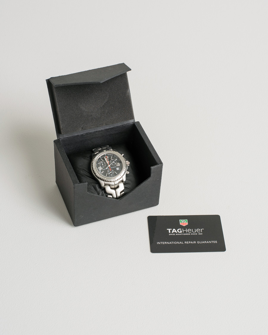 Uomini | Tag Heuer Pre-Owned Link Quartz CT1111 Silver | Tag Heuer Pre-Owned | Link Quartz CT1111 Silver