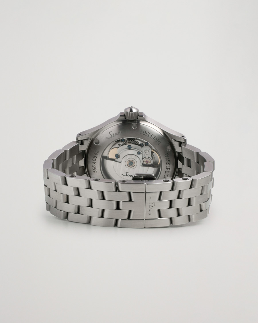Uomini | Sinn Pre-Owned 556 Stainless Steal 38,5 Black Silver | Sinn Pre-Owned | 556 Stainless Steal 38,5 Black Silver