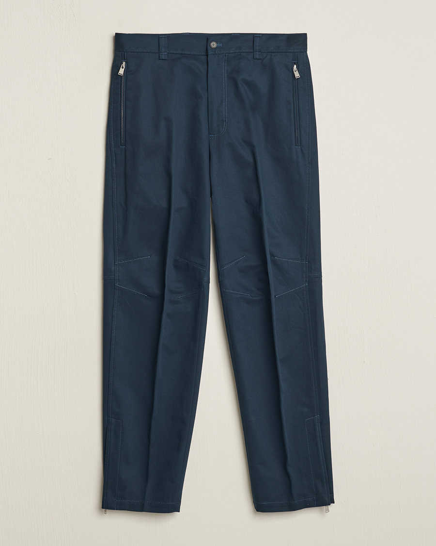 Uomini | Pantaloni | Lanvin | Biker Pants Navy