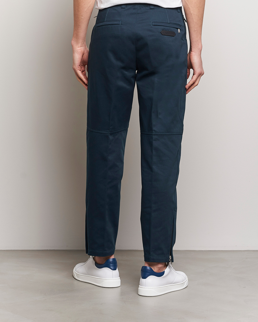 Uomini | Pantaloni | Lanvin | Biker Pants Navy