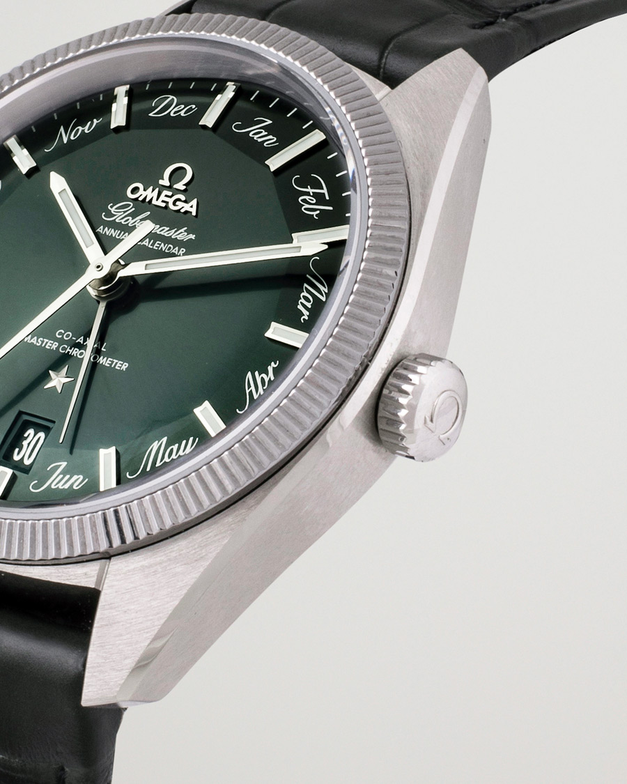Uomini | Omega Pre-Owned Constellation Globemaster Green Silver | Omega Pre-Owned | Constellation Globemaster Green Silver