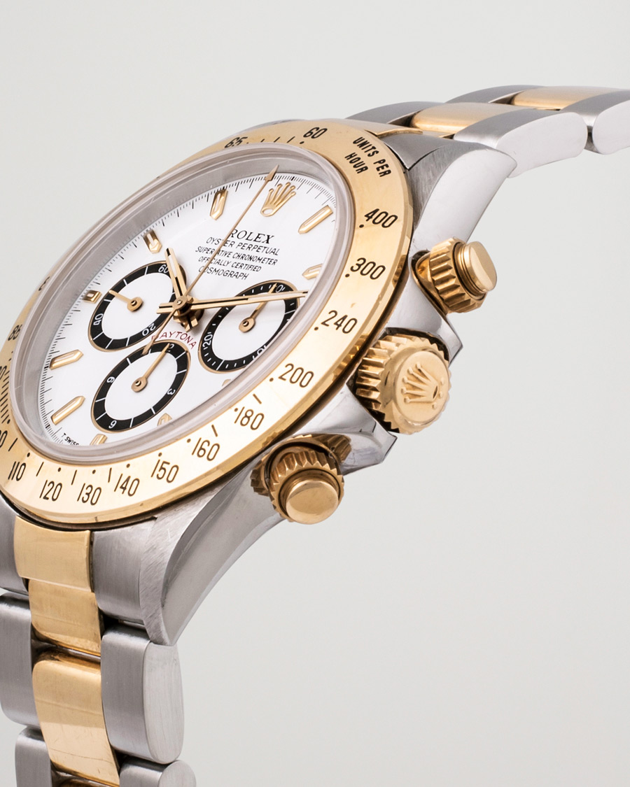Uomini | Rolex Pre-Owned Daytona 16523 G/S Silver | Rolex Pre-Owned | Daytona 16523 G/S Silver