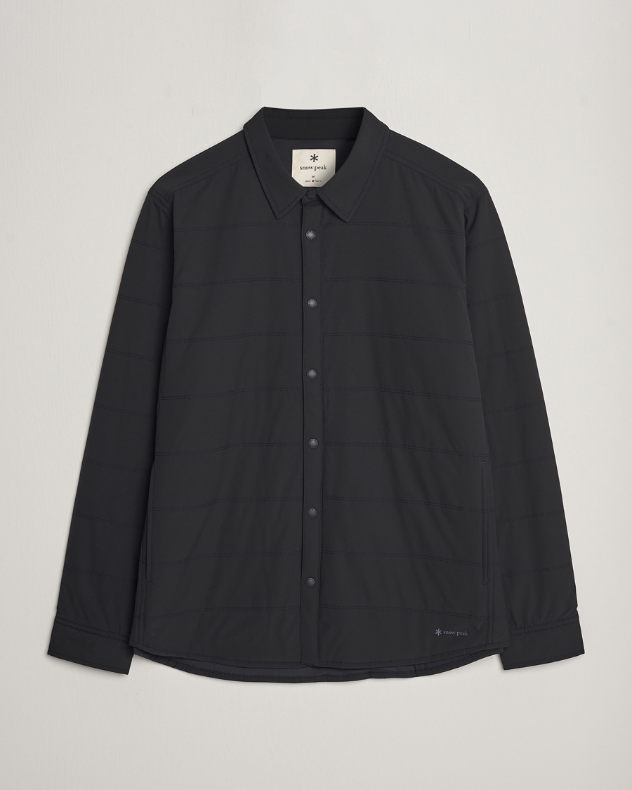 Uomini | Giacche | Snow Peak | Flexible Insulated Shirt Black