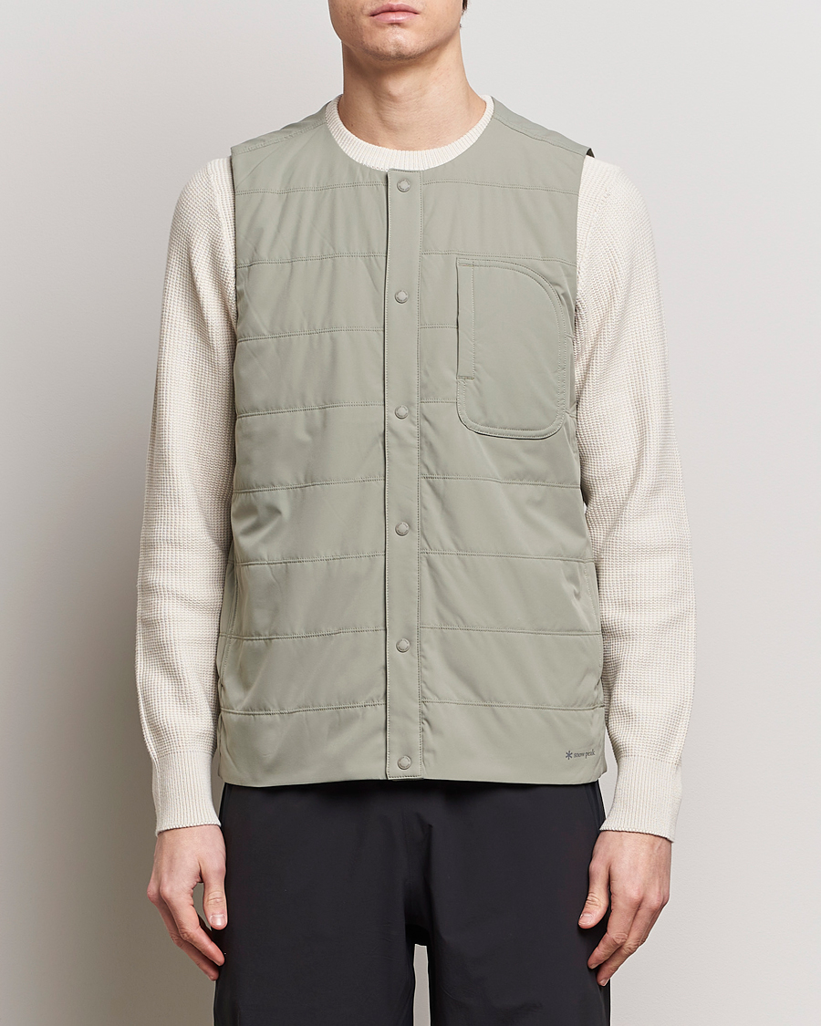 Uomini | Giacche | Snow Peak | Flexible Insulated Vest Beige