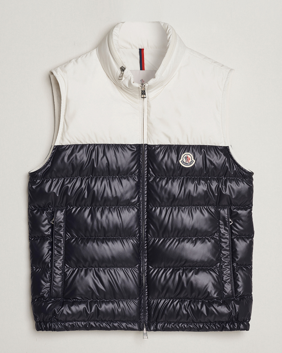 Uomini | Giacche | Moncler | Cerces Vest White/Black