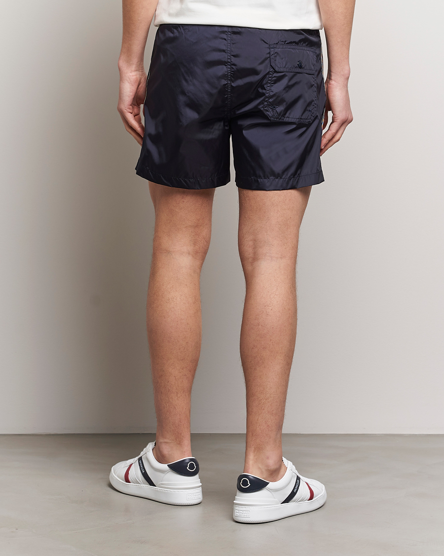 Uomini | Costumi da bagno | Moncler | Nylon Swim Shorts Navy