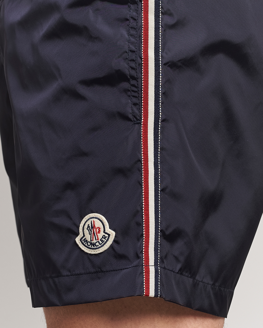 Uomini | Costumi da bagno | Moncler | Nylon Swim Shorts Navy
