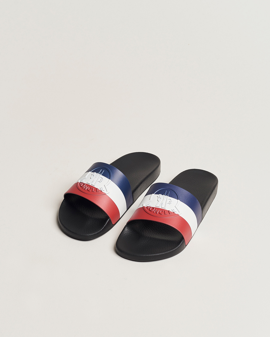 Uomini | Moncler Basile Slides Black | Moncler | Basile Slides Black
