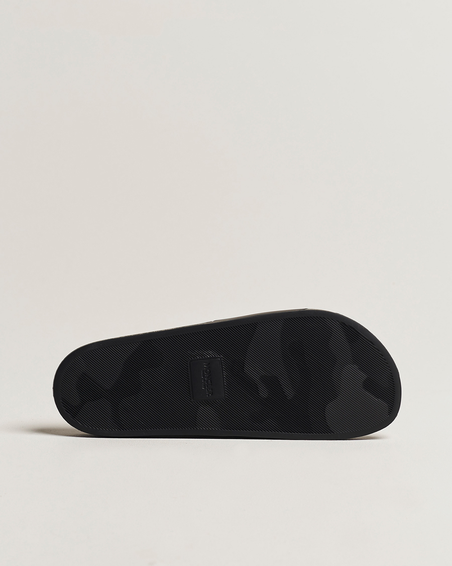Uomini | Moncler Basile Slides All Black | Moncler | Basile Slides All Black