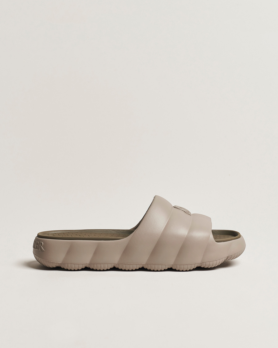 Uomini | Moncler Lilo Slides Beige | Moncler | Lilo Slides Beige