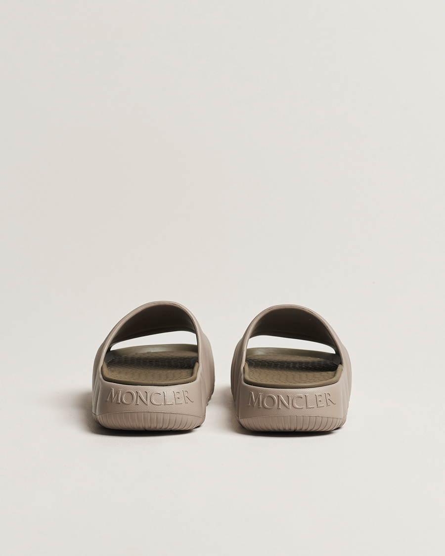 Uomini | Moncler Lilo Slides Beige | Moncler | Lilo Slides Beige